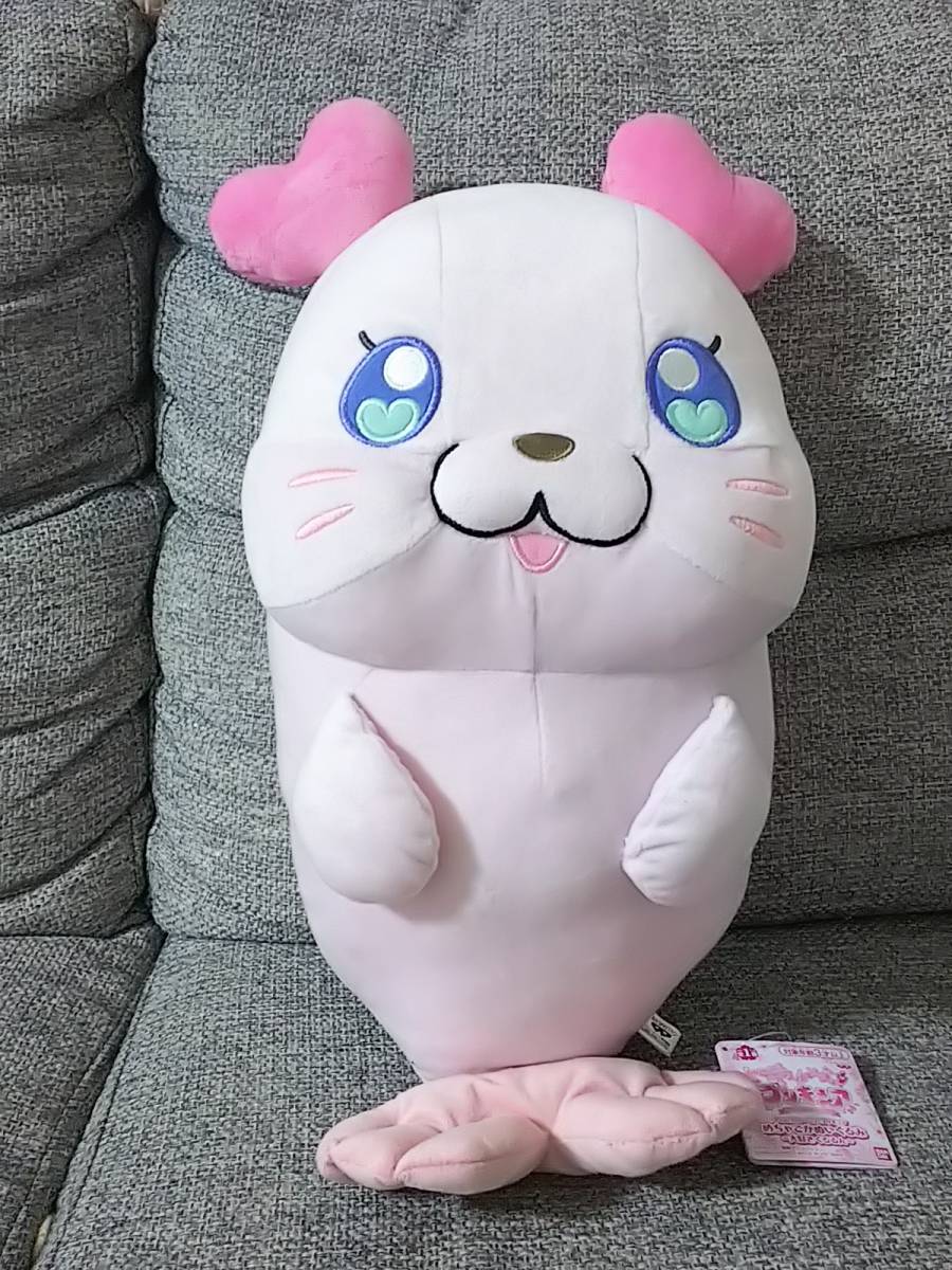 新品 トロピカル ジュ プリキュア めちゃでかぬいぐるみ 大好きくるるん プライズ品 人形 アザラシ の落札情報詳細 ヤフオク落札価格情報 オークフリー スマートフォン版