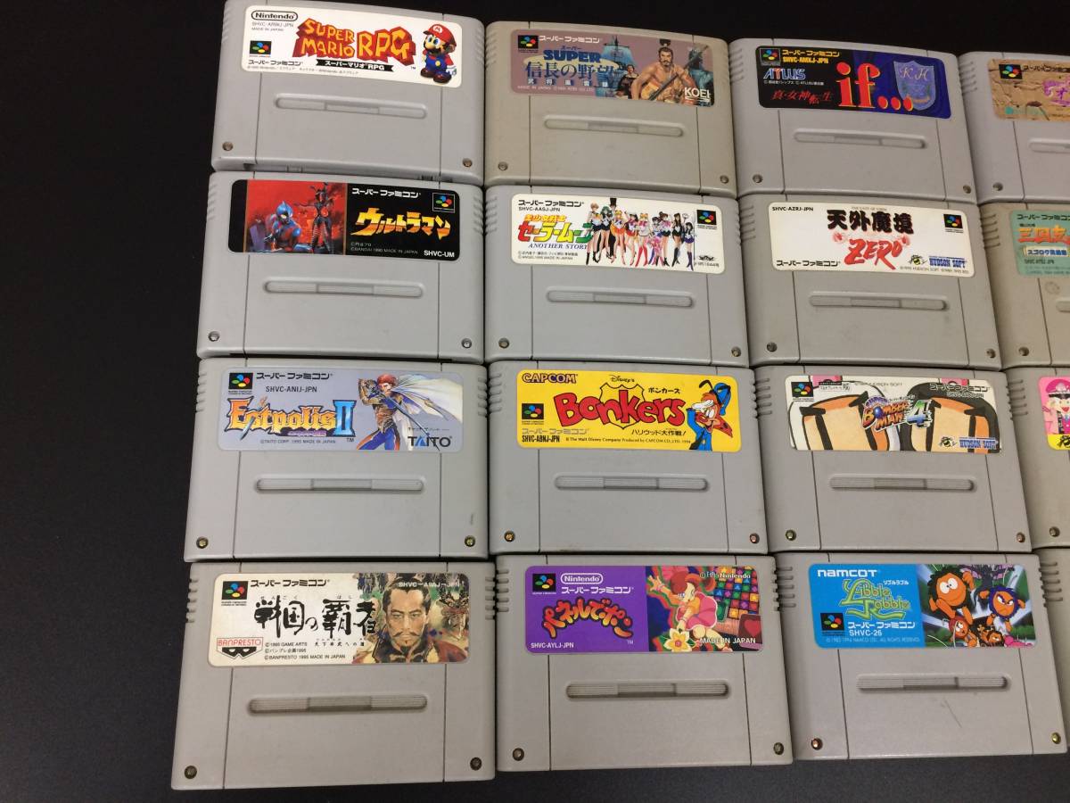 スーパーファミコン SFC ゲームソフト カセット 動作未確認 ジャンク スーパーファミコン SFC ゲームソフト カセット 動作未確認 ジャンク