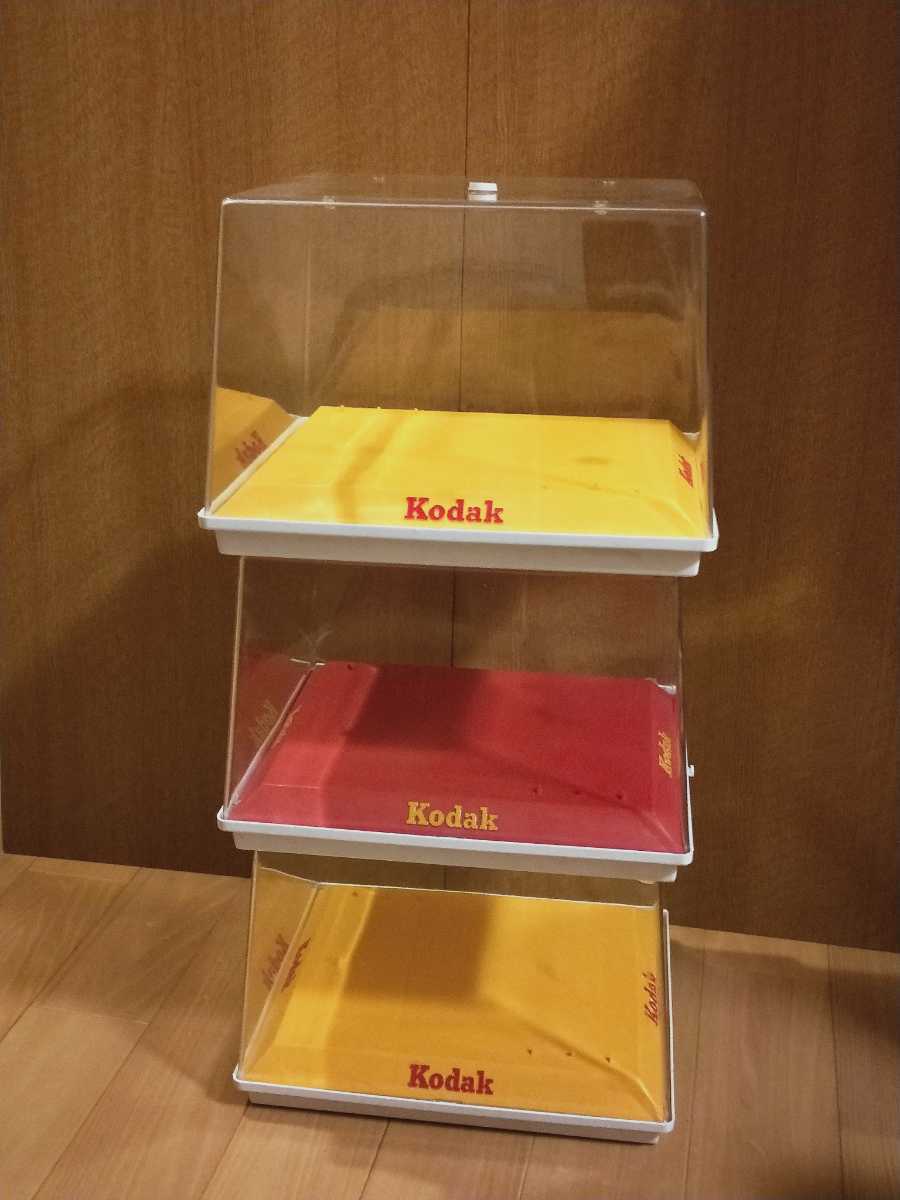 当時物 コダック 店頭用 フィルムケース Kodak アクリルケース 当時物 コダック 店頭用 フィルムケース Kodak アクリルケース