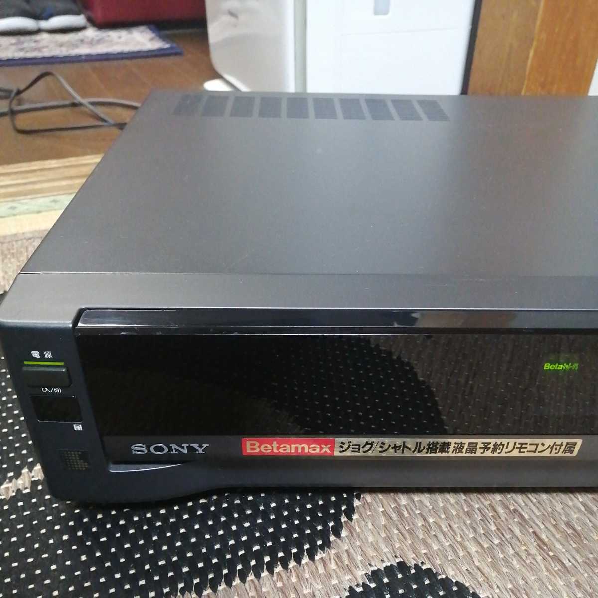 SONY  ベータビデオデッキ  SL-200D (デパート historic collection） wgteh8f 楽天市場】【中古】SONY ベータビデオデッキ SL-200D (デパート