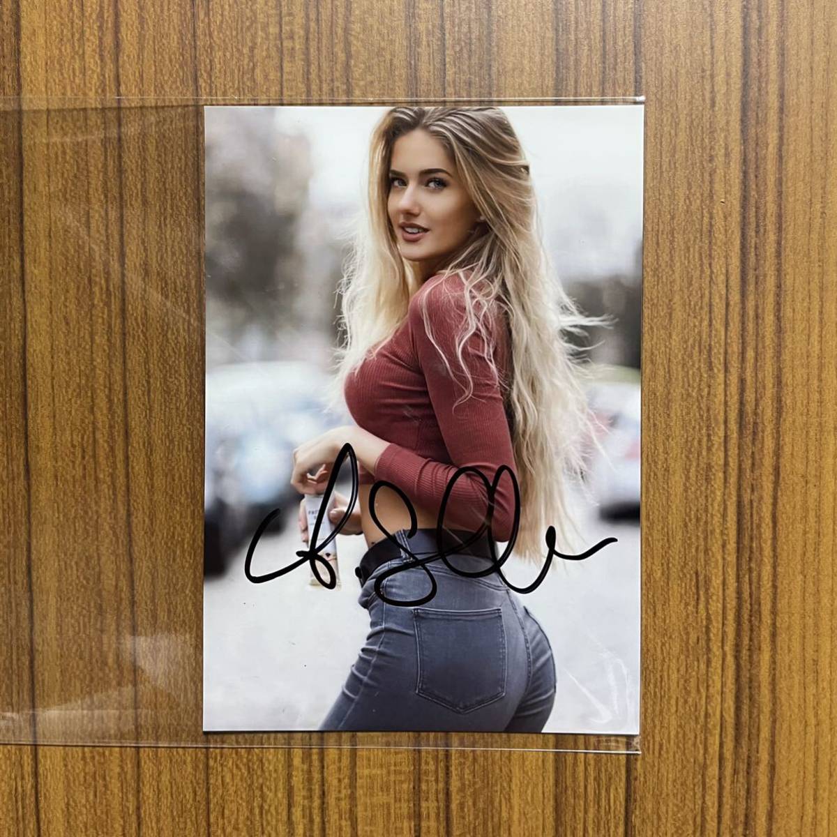 アリカ•シュミット 直筆サイン付フォト 証明書付き オリンピック A4版　1枚 m66705075232_1.jpg?1756534565