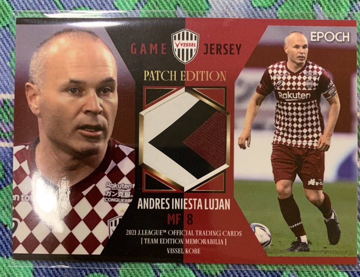 2021 Jカード Update Gem イニエスタ 10/24 ヴィッセル神戸