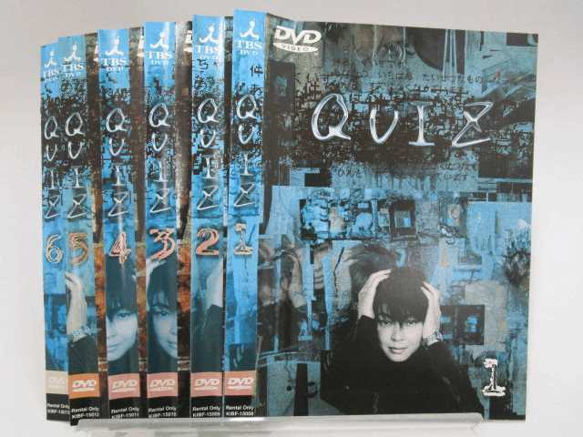 QUIZ  DVD全巻セット QUIZ DVD全巻セット 全6巻 クイズ/財前直見 / 内藤剛志 - メルカリ