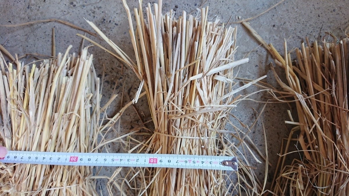 未使用 稲藁 稲わら 藁 ワラ わら 敷き藁 10束セット 令和3年 21年産 コシヒカリ 山梨県産 しめ縄等に の落札情報詳細 ヤフオク落札価格情報 オークフリー スマートフォン版