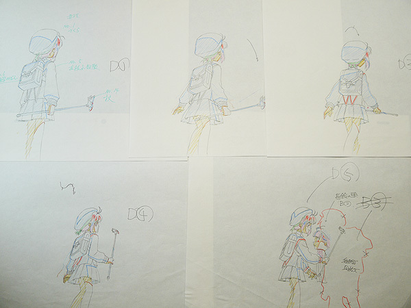 【やや傷や汚れあり】 カードキャプターさくら 直筆原画17枚セット 第28 …
