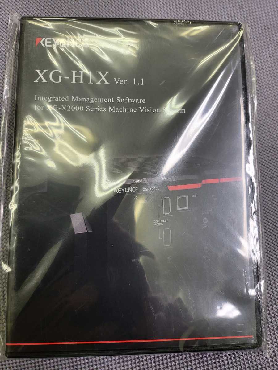 【未使用】KEYENCE XGXシリーズ VisionEditor ソフトウェア XGH1X Ver.1.1 キーエンス 未使用 の落札