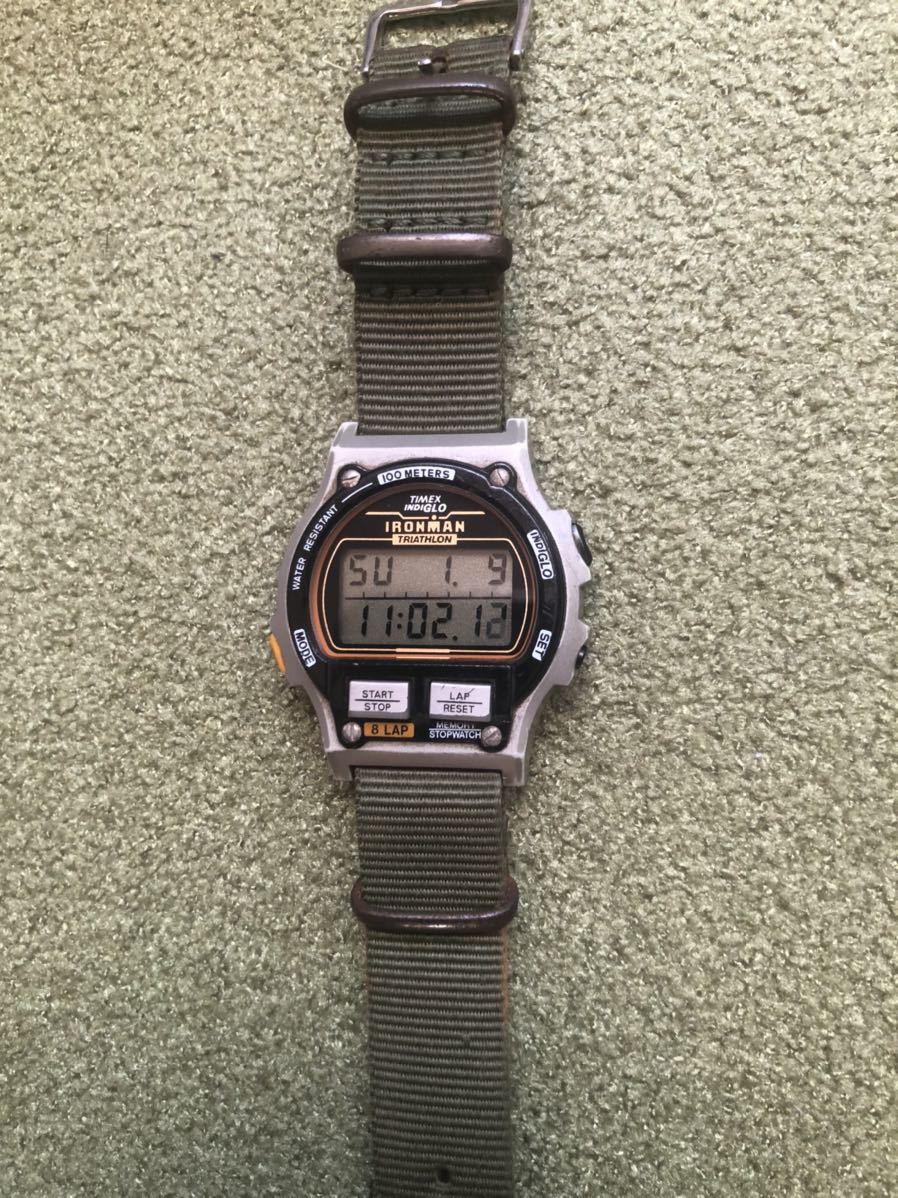 TIMEX タイメックス IRONMAN ナノユニバース限定モデルトライアスロン レトロな定番がメタルに進化！TIMEXが、IRONMAN® 8-LAP METALを