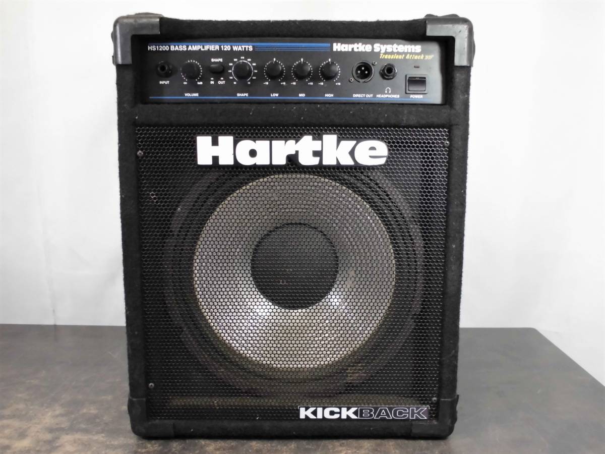【中古】Hartke 120W ベースアンプ KICKBACK HS1200 ハートキー キックバック の落札情報詳細 ヤフオク落札価格情報