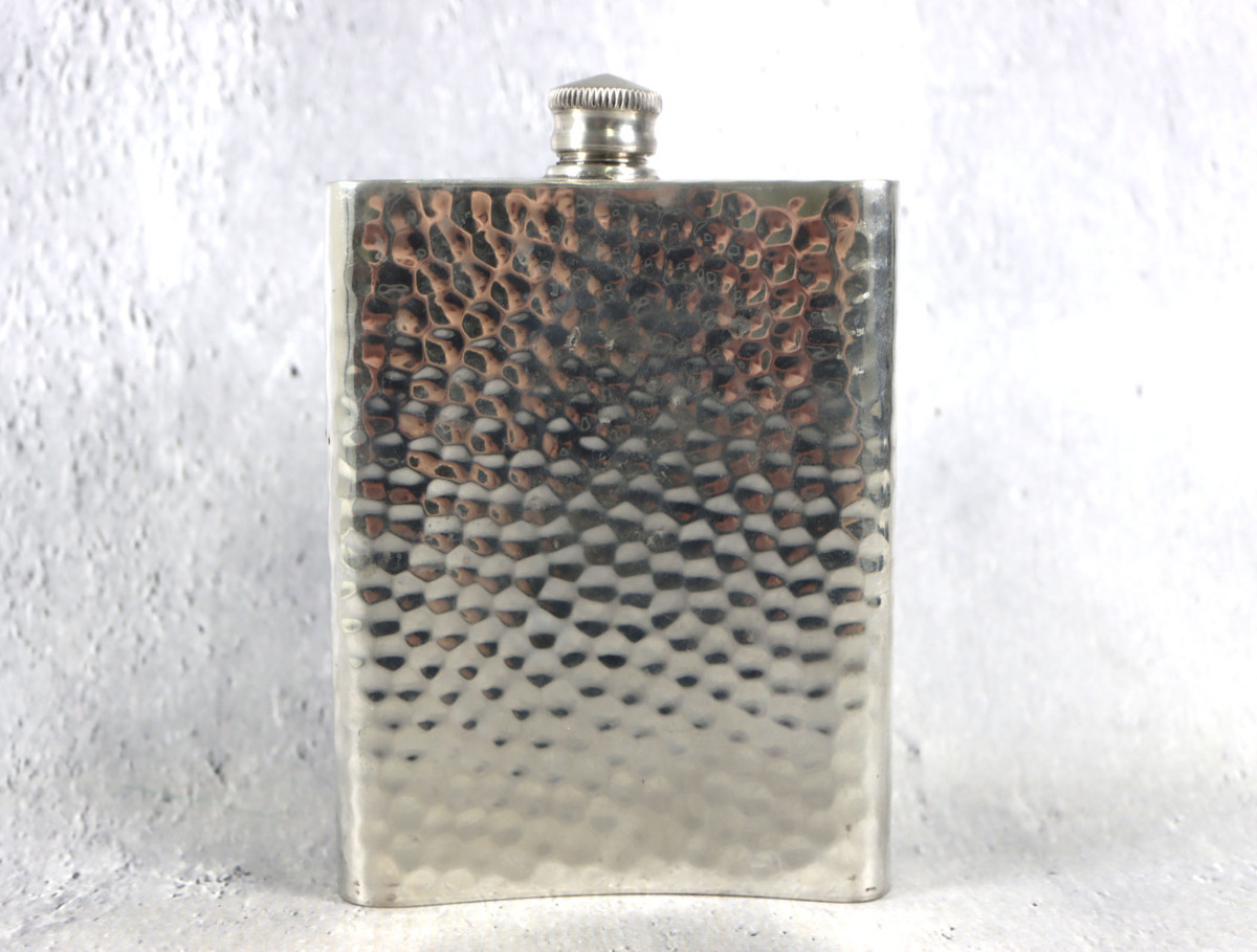 やや傷や汚れあり】スキットル English Pewter MADE IN SHEFFIELD