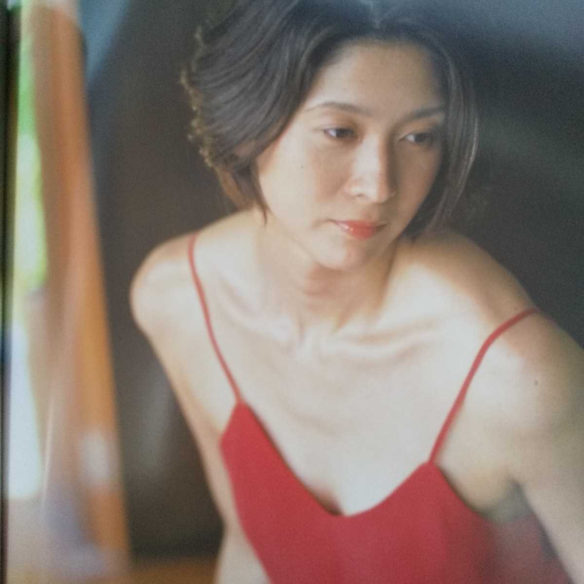 全体的に状態が悪い】益子直美 写真集 「Rhapsody」初版 2000年発売