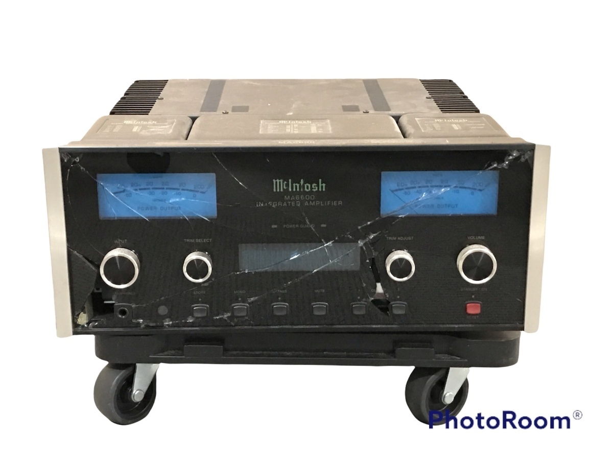 全体的に状態が悪い】McIntosh MA6600 プリメインアンプ 製造番号