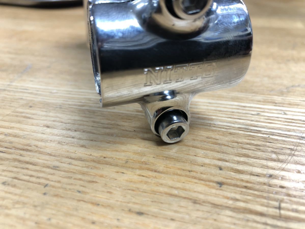 未使用】日東 NITTO FAIRWEATHER UI-71 integrated stem bluelug