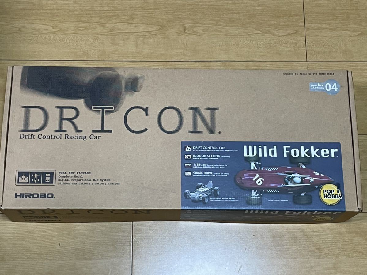 新品未組立未開封HIROBOヒロボー1/18scale ドリフト専用ラジコン 新品未組立未開封HIROBOヒロボー1/18scale ドリフト専用ラジコン