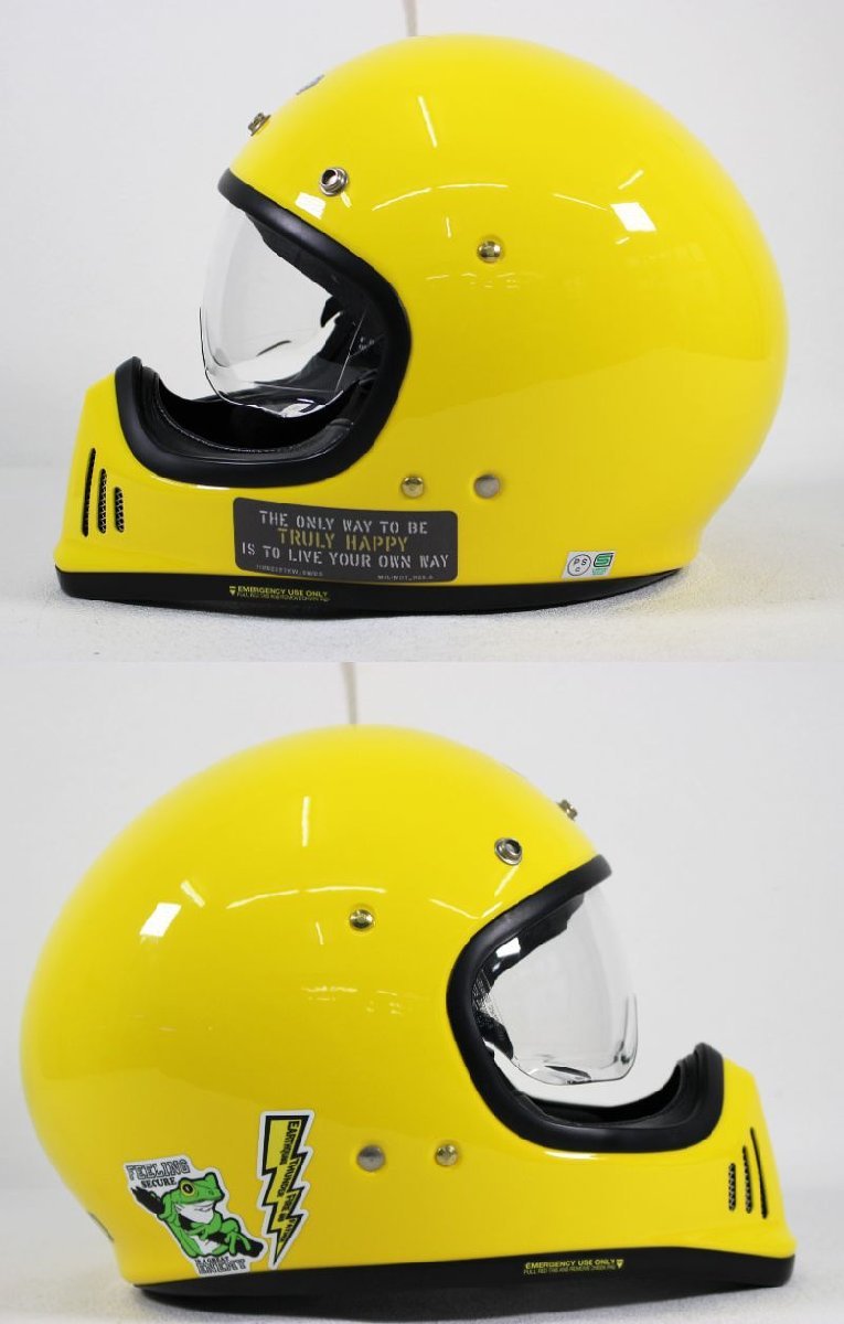 EX-ZERO イエローバイクヘルメット EX-ZERO イエロー入荷！ : 2りんかんブログ