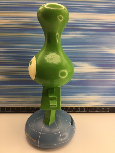 やや傷や汚れあり】昭和 レトロ 貯金箱 ソフビ Euvodesign ユーヴォ
