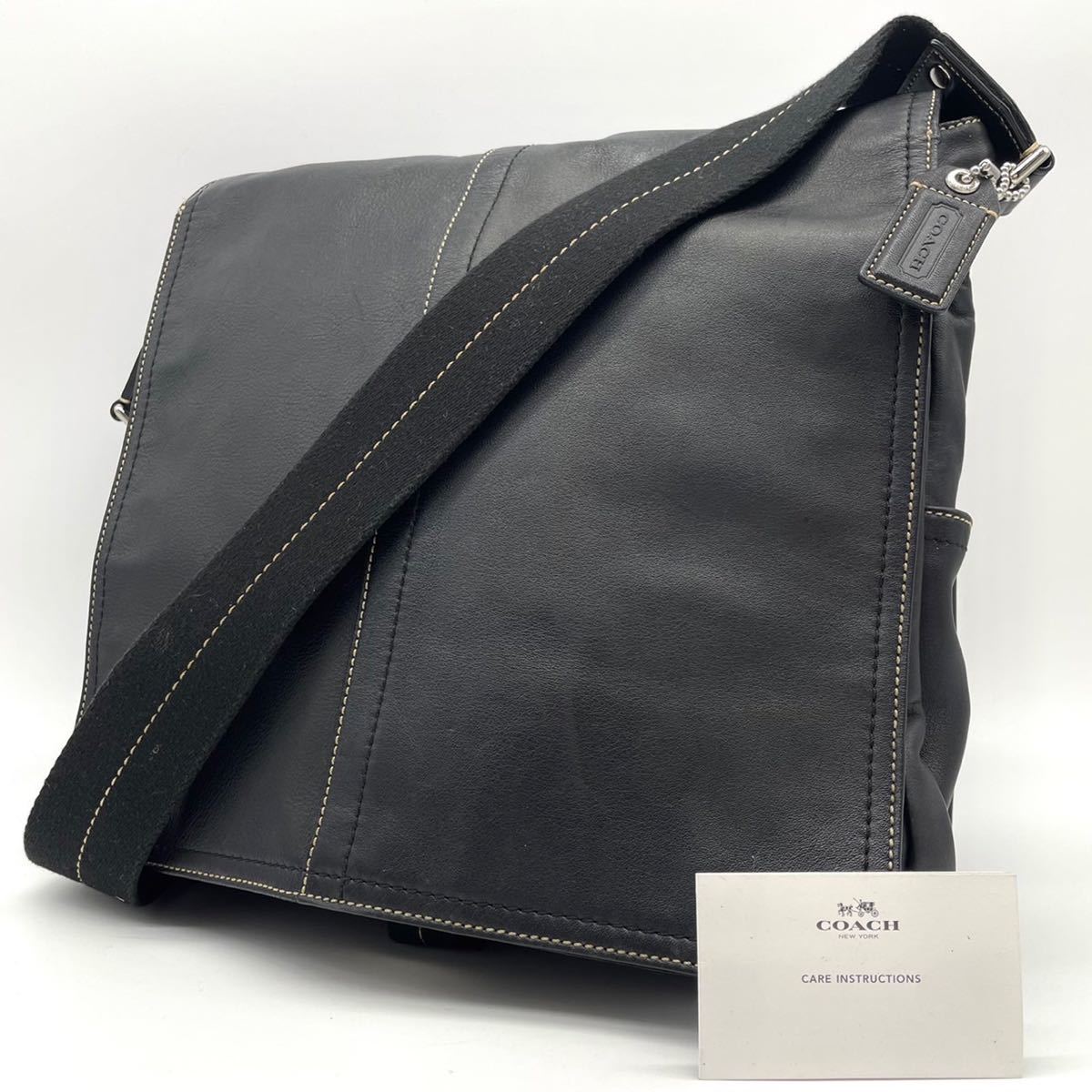 【大放出セール】 ✨️極美品✨️COACH コーチ メッセンジャー ショルダーバッグ バッグ