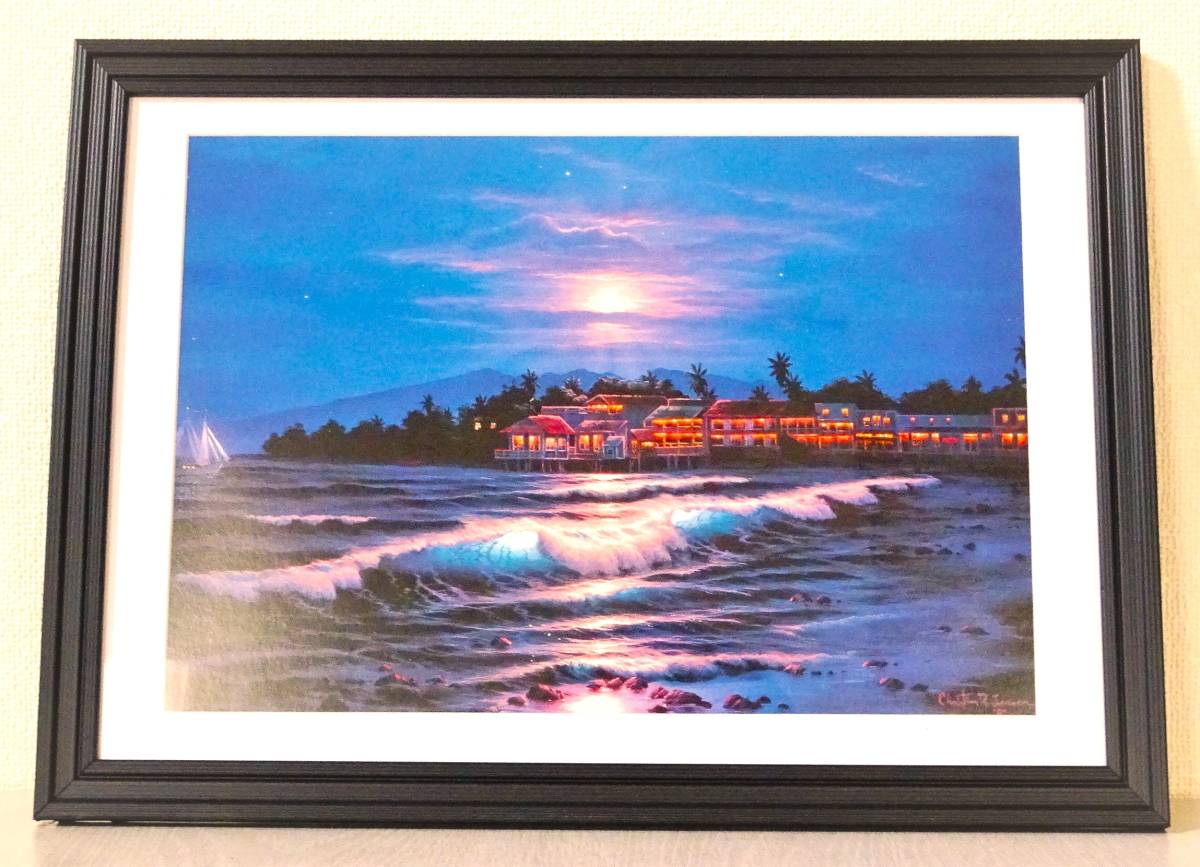 クリストファー・イーガン、【Lanai Sunset】、希少な額装用画集より Yahoo!オークション - クリストファー・イーガン 【Lanai Sunset