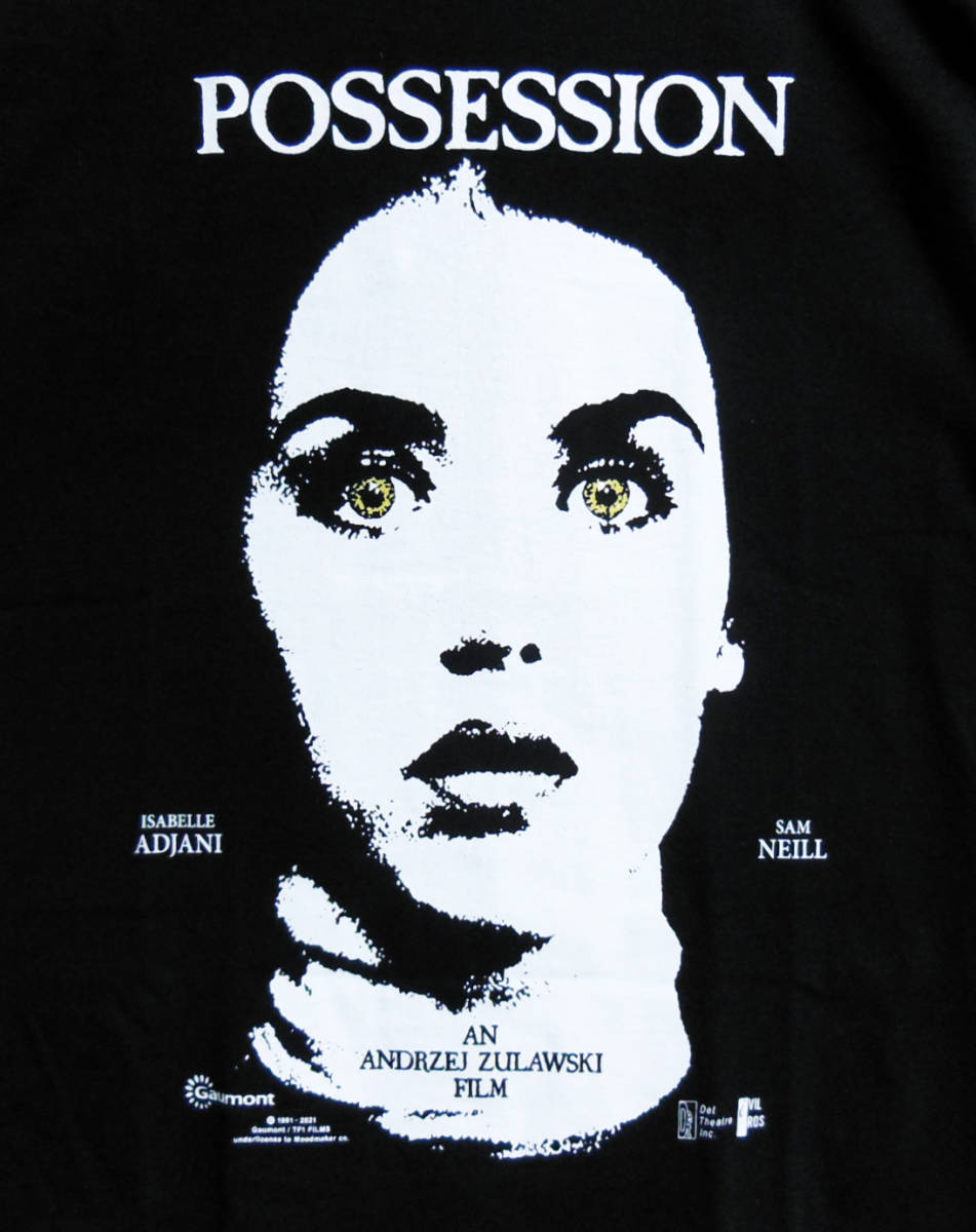 未使用】ポゼッション Tシャツ イザベル・アジャーニ アンジェイ 