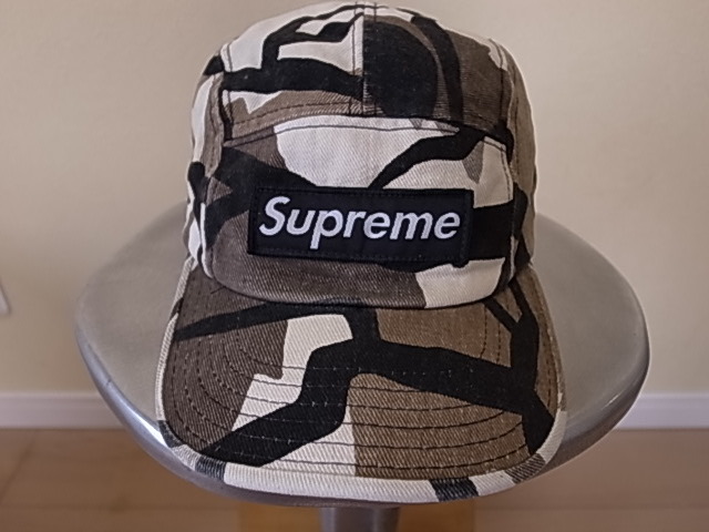 Supreme プレデターカモ キャンプキャップ 初期 1999 目立った傷や汚れなし】☆ 初期 1999年 99 90s SUPREME シュプリーム