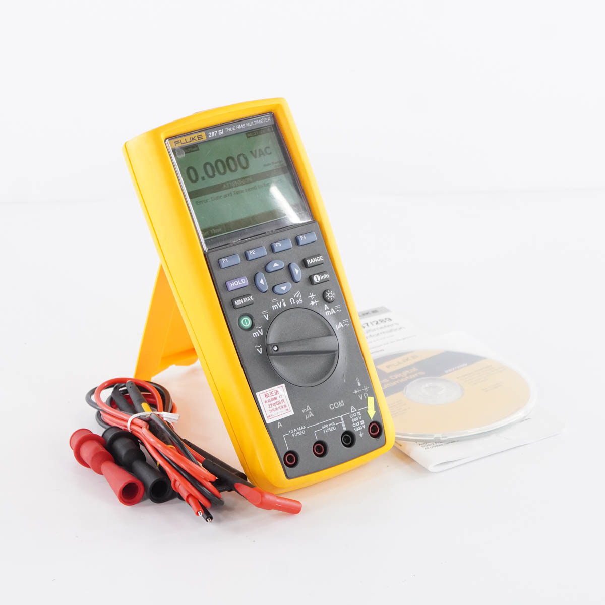 【傷や汚れあり】[DW]USED 8日保証 校正2022年8月まで有効 FLUKE 287 Si TRUE RMS MULTIMETER