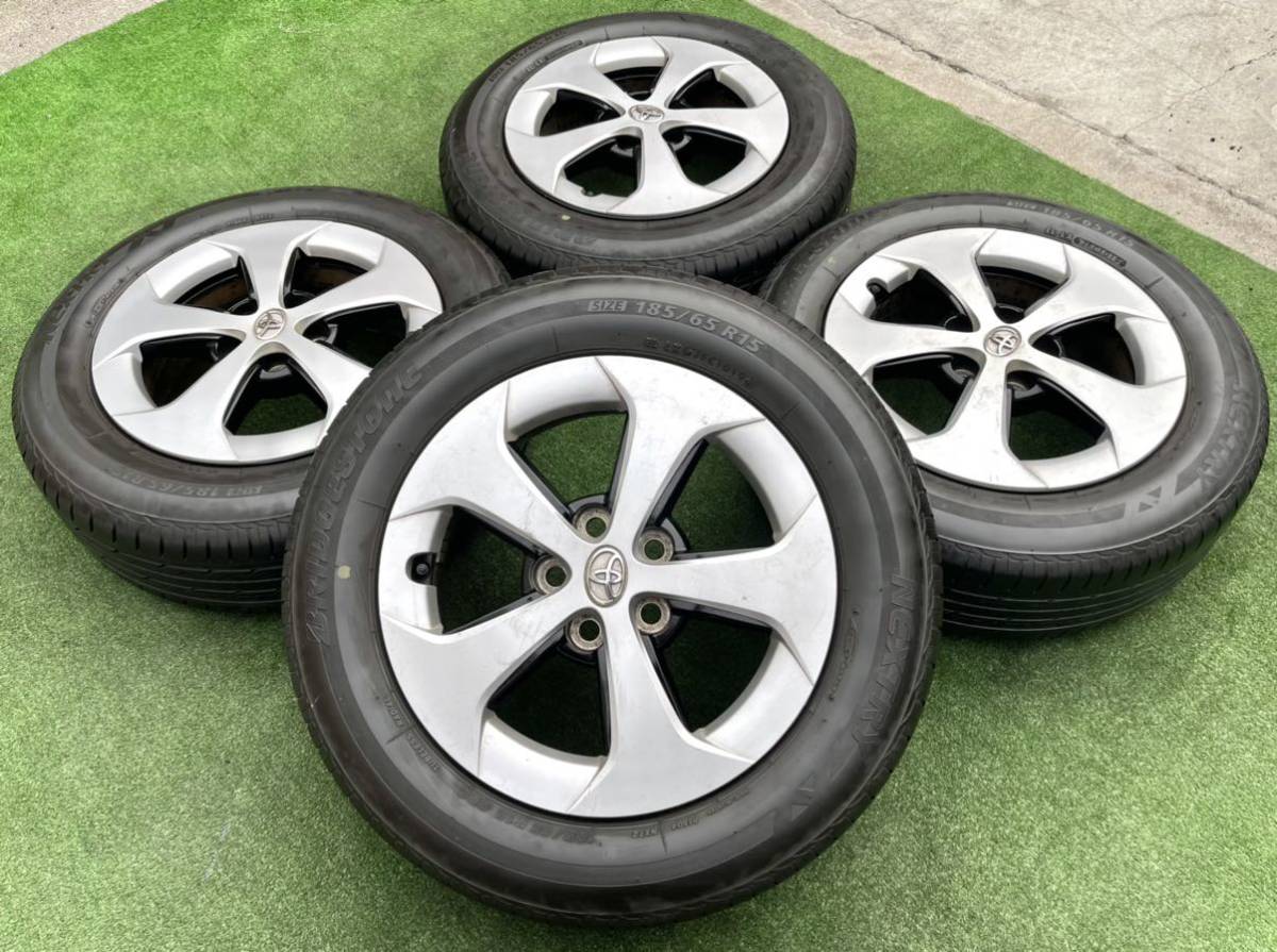 4本価格☆トヨタ 50系 プリウス 純正 ホイール 15インチ 15×6.5J