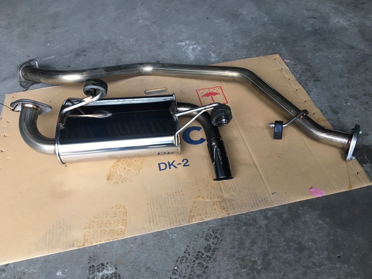 JB23ジムニー クロスカントリーマフラー3 鼻高々