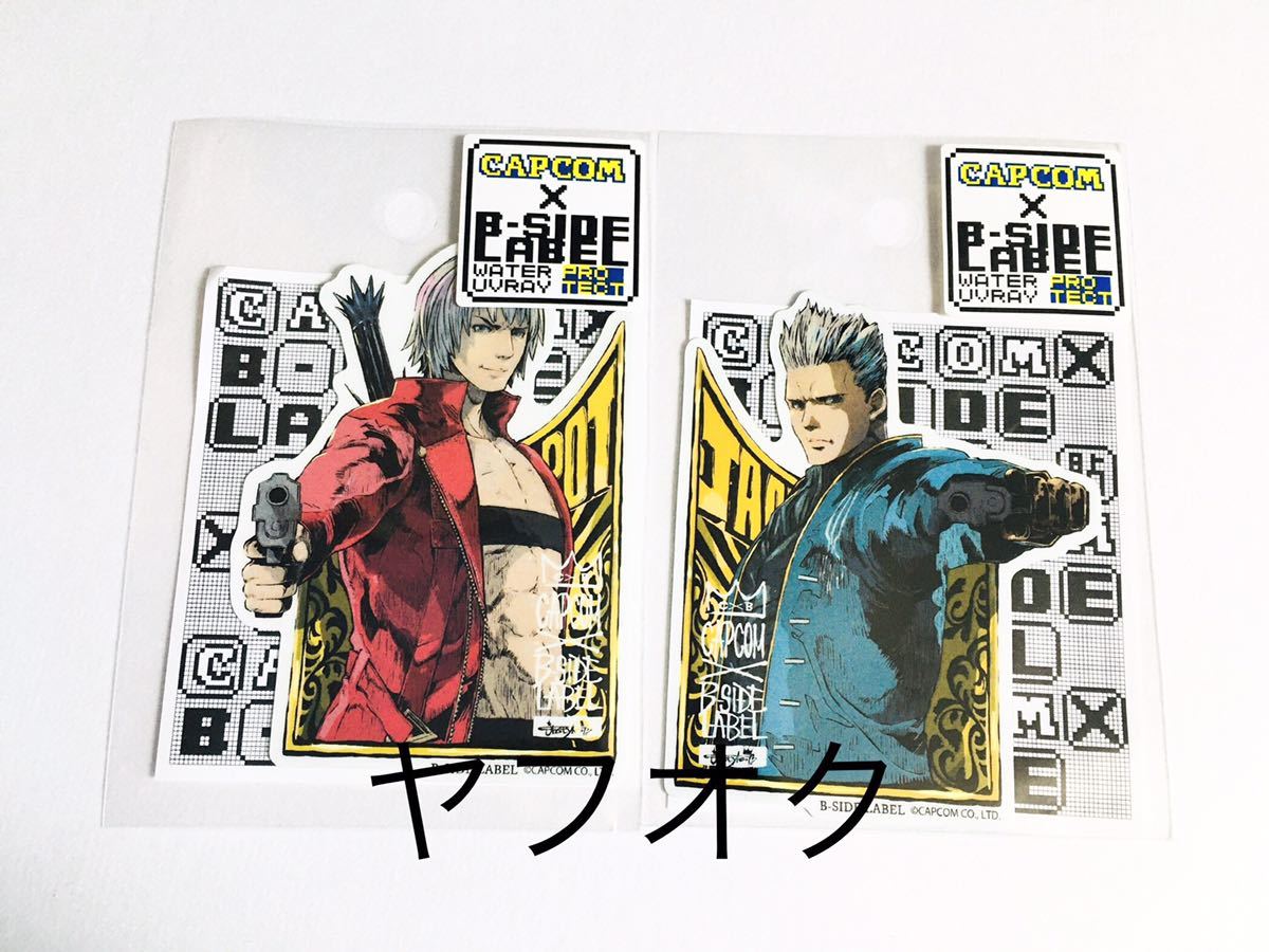 未使用】CAPCOM×B-SIDE LABELステッカー デビルメイクライ Devil May