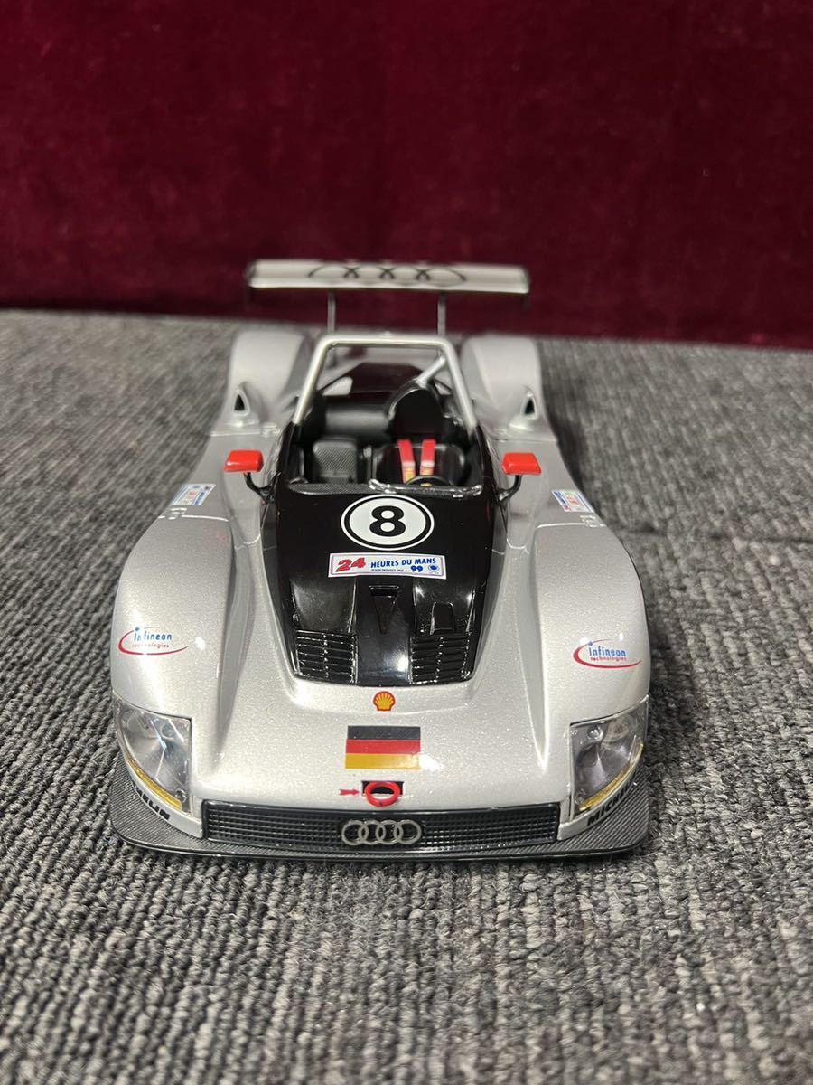 【傷や汚れあり】Audi 1/18 アウディ R8R LE MANS (1999)マイスト 現状品 (80s)の落札情報詳細 - ヤフオク落札 ...