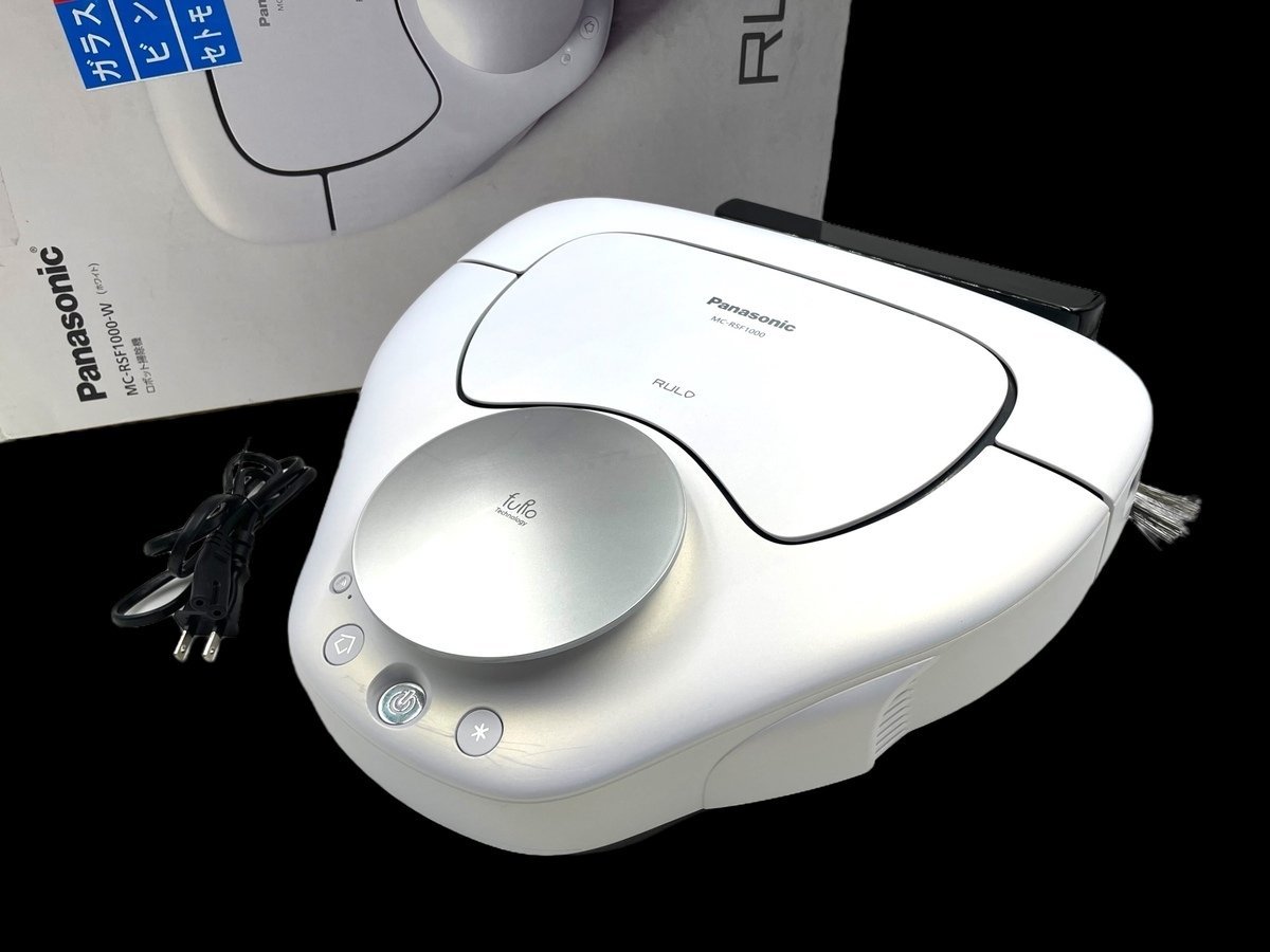美品】パナソニック Panasonic ロボット掃除機 MC-RSF1000-W