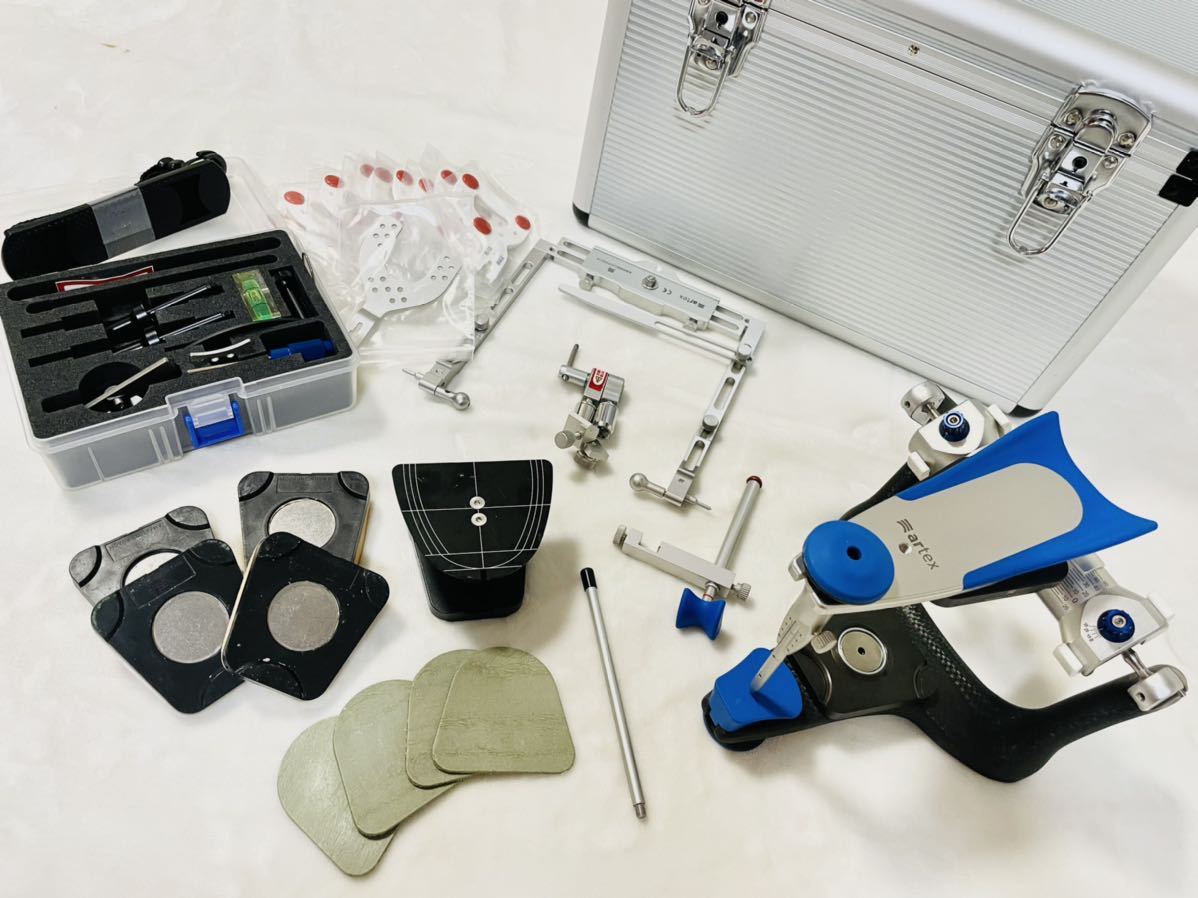 1円スタート】美品 アーテックス 咬合器 CPR フェイスボウ付き