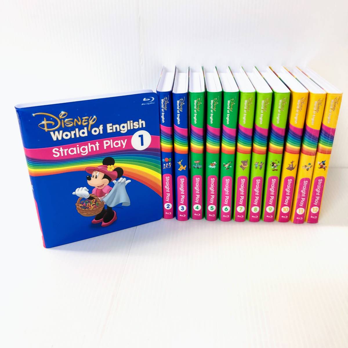 訳あり傷多】 DWE ディズニー英語システム ストレートプレイ DVD 6巻 1