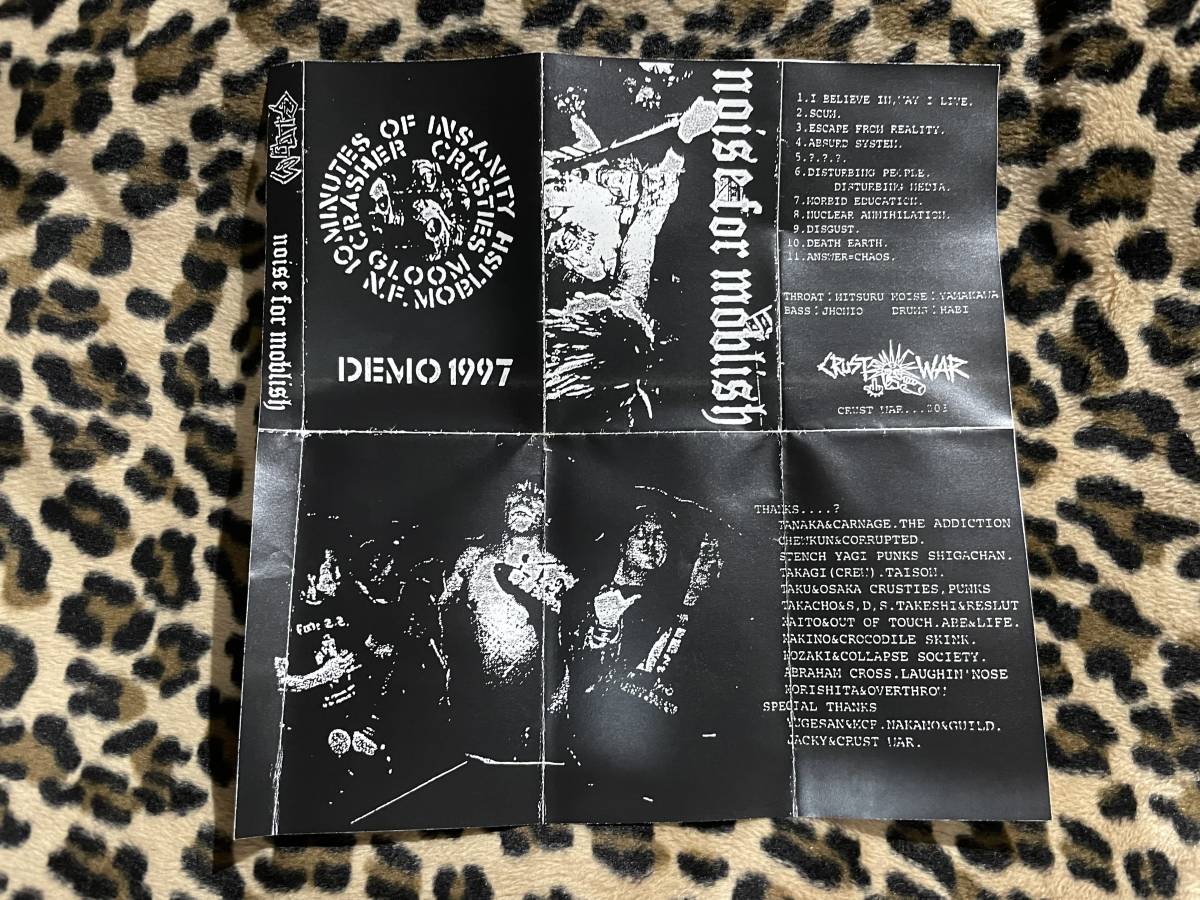 目立った傷や汚れなし】【GLOOM／Deomo1997：Noise for Moblish tape