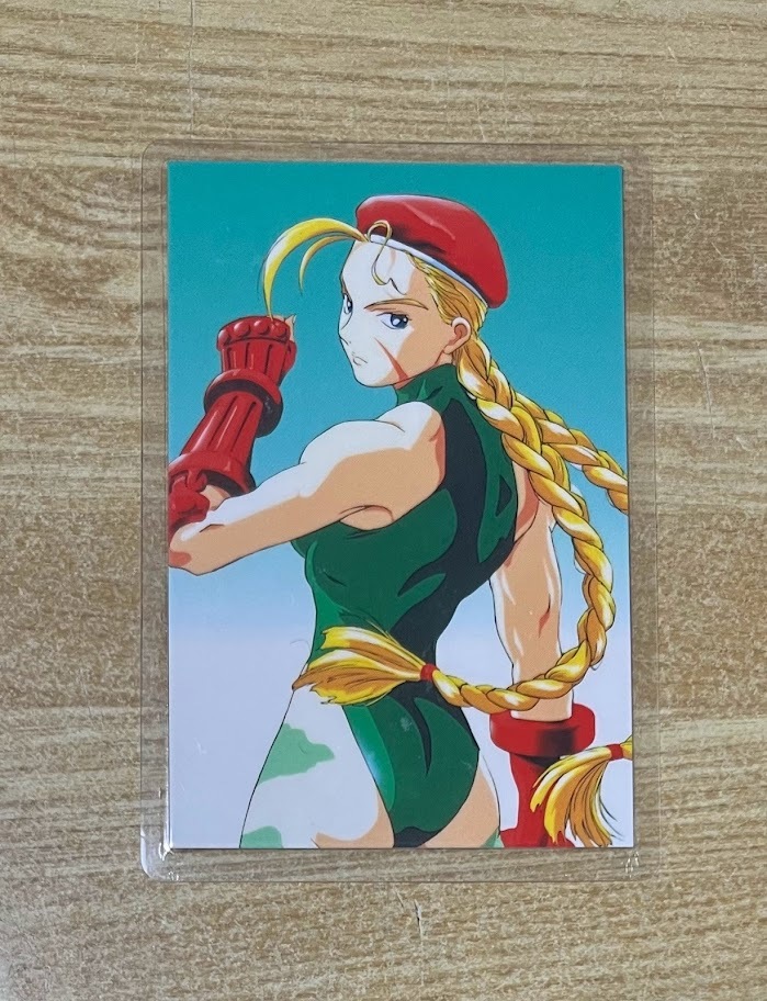 低価，送料無料 ストリートファイター2 ラミカ ラミネートカード