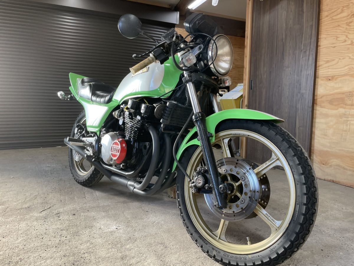 スタビ付きJMC フロントフェンダー z1 z2 z750FX mk2 Z系 スタビ付き
