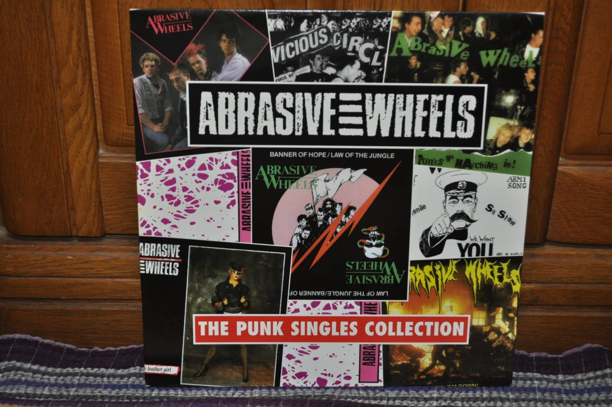 【目立った傷や汚れなし】ABRASIVE WHEELS[THE PUNK SINGLES COLLECTION]LPの落札情報詳細