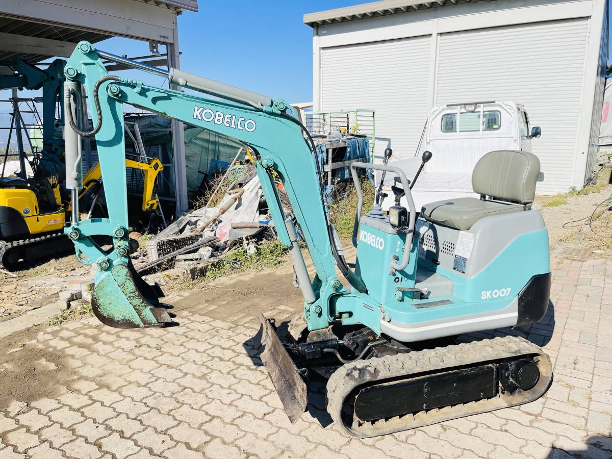 ミニユンボ コベルコ007 説明文必ず読んで下さい！