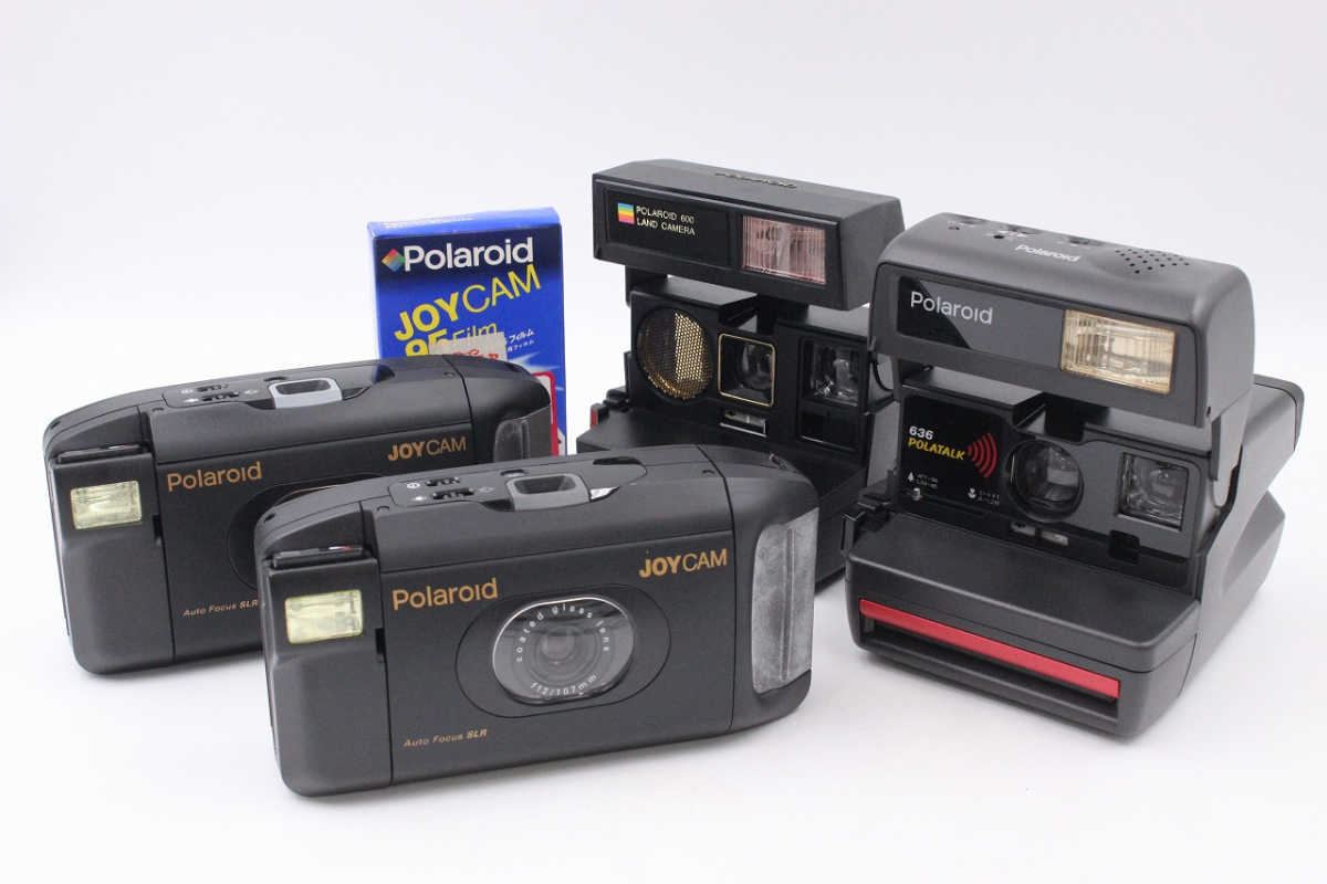 【やや傷や汚れあり】【行董】 Polaroid ポラロイド JOYCAM ジョイカム AUTO FOCUS 660 POLATALK 636