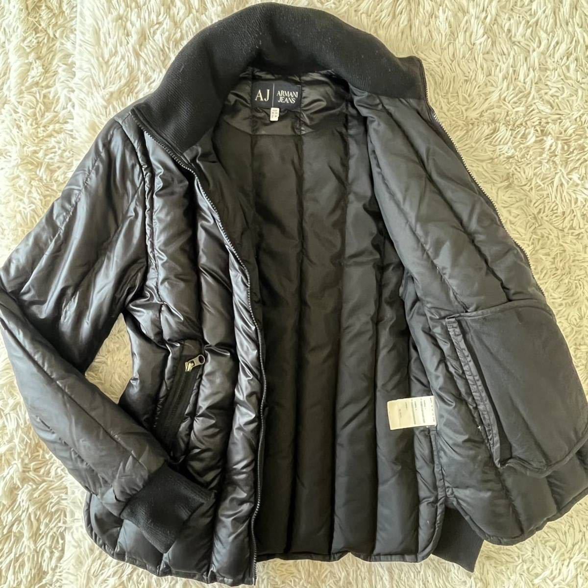 ARMANI JEANS 90s 希少 melton hoodie ジャケット ジャケット・アウター 