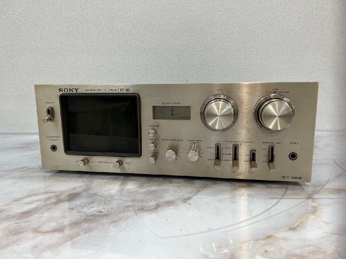 通電確認済み】SONY ソニー オーディオスコープTVチューナー VT-M5