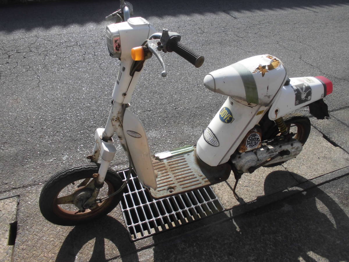 ヤマハ 4st JOG50 SA55J】小傷ありますが艶ありで奇麗な車体です