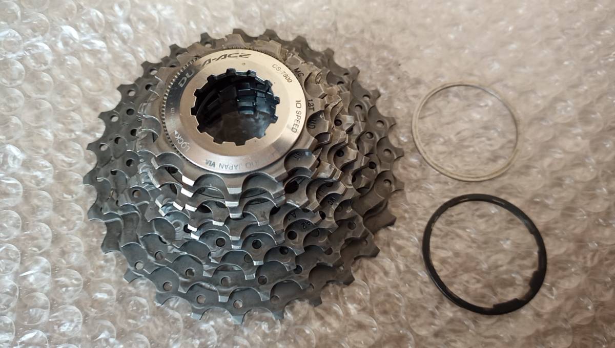 【やや傷や汚れあり】送料無料 シマノ デュラエース CS7900 10速 1227 カセットスプロケット SHIMANO DURAACE