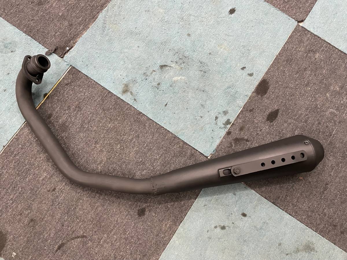 未使用に近い】限定販売【五羊ホンダ CG125FI用 マフラー】レインボー