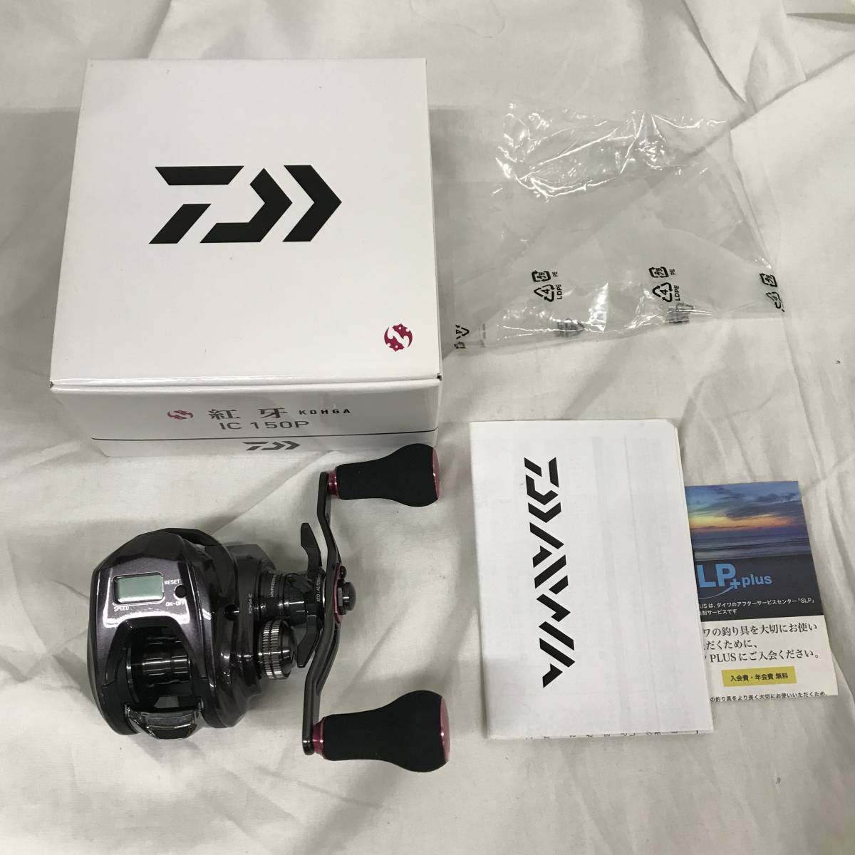 ( パーツ ) ダイワ 　21 紅牙IC 　150P 　ハンドル 　部品コード 　1H1817 DAIWA - ダイワ 紅牙 21 IC 150P 新型 新品 ダイワ(Daiwa) 21紅牙 IC 150P