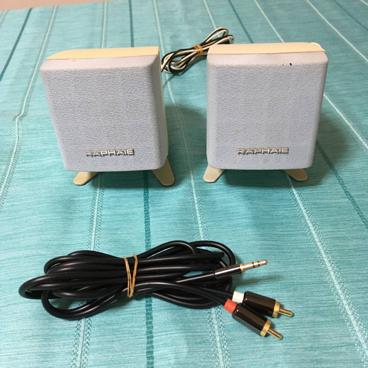raphaie sw-x1 サブウーファーとスピーカーセット RAPHAIE 2.1chスピーカーシステム SW-X1 - メルカリ