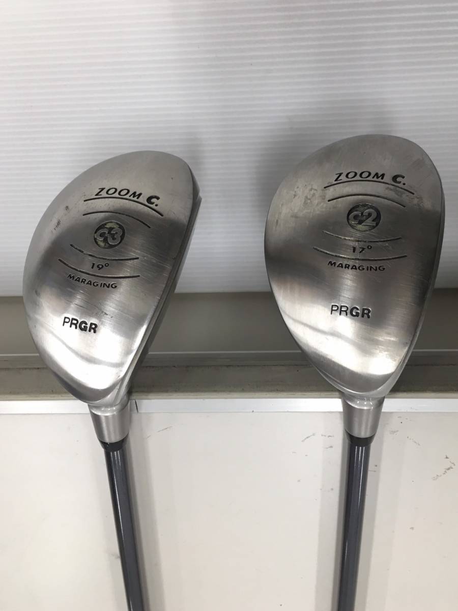 PRGR 懸け離れ プロギア ZOOM C 3本レフティ