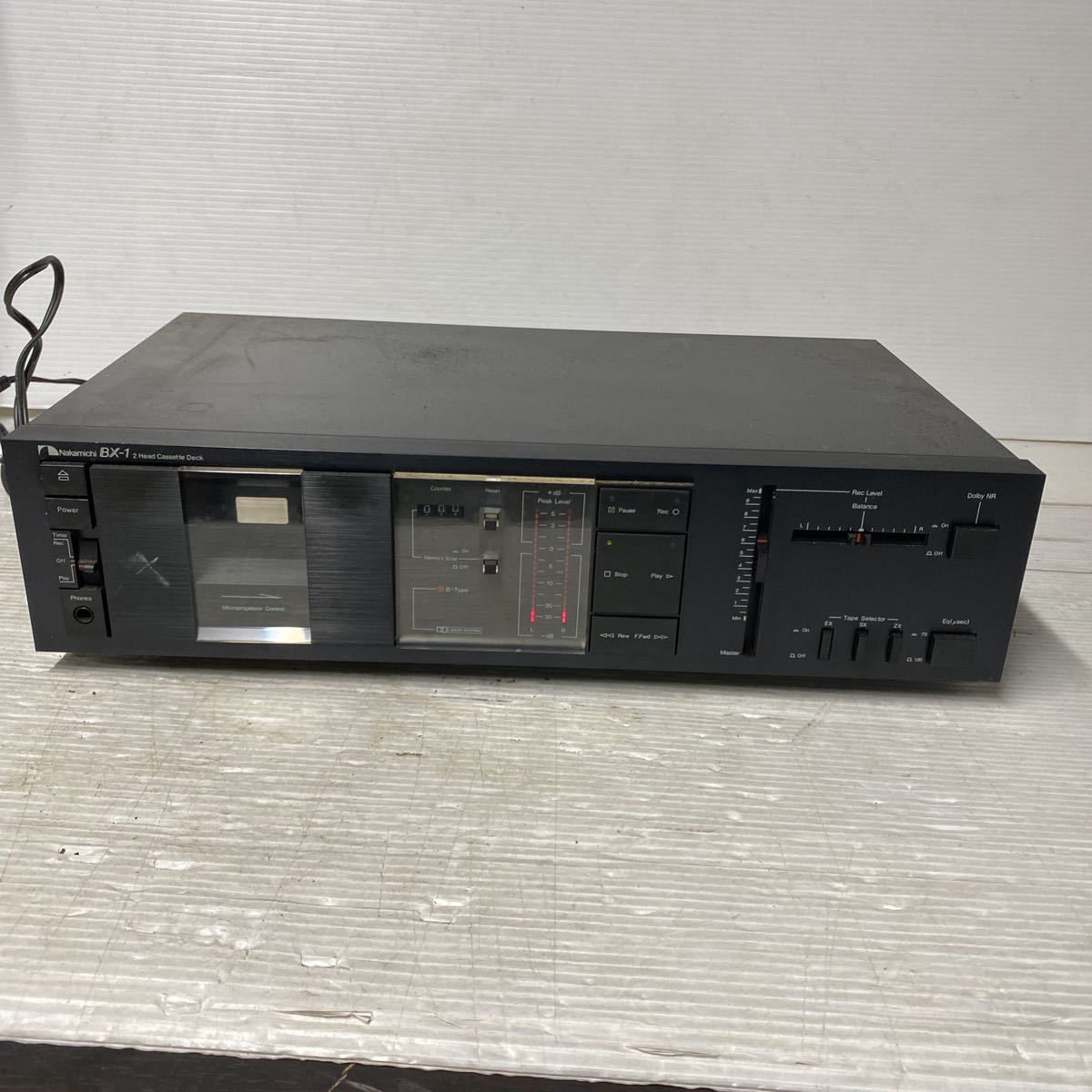 【やや傷や汚れあり】 【Nakamichi 】カセットデッキ BX1 の落札情報詳細 ヤフオク落札価格情報 オークフリー
