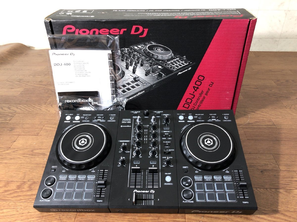 【やや傷や汚れあり】PIONEER パイオニア DDJ400 DJコントローラー 箱付属 D121C280 の落札情報詳細 ヤフオク落札