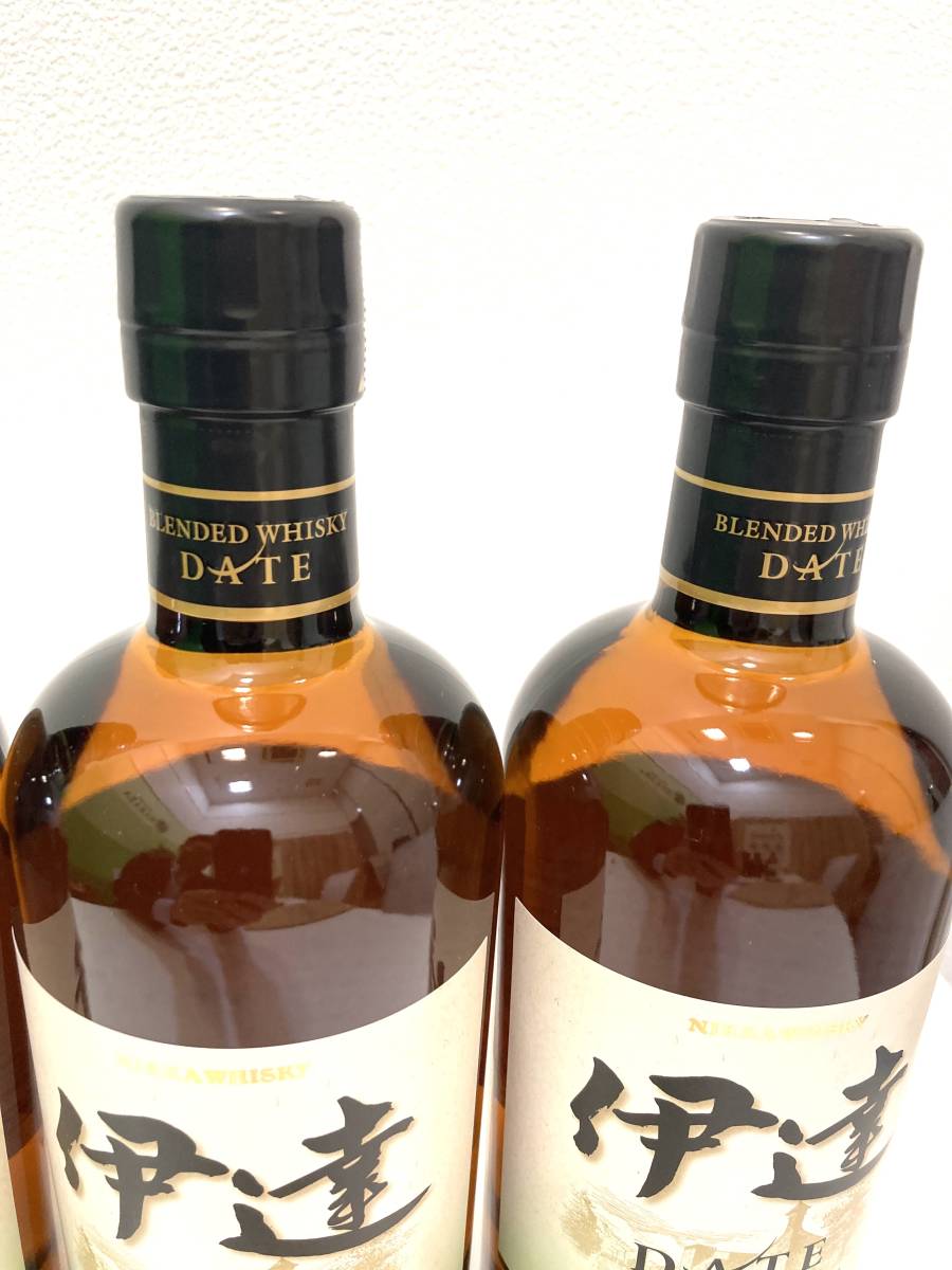 箱ありニッカウヰスキー 伊達 700ml×4本 新品未開封 （ニッカ