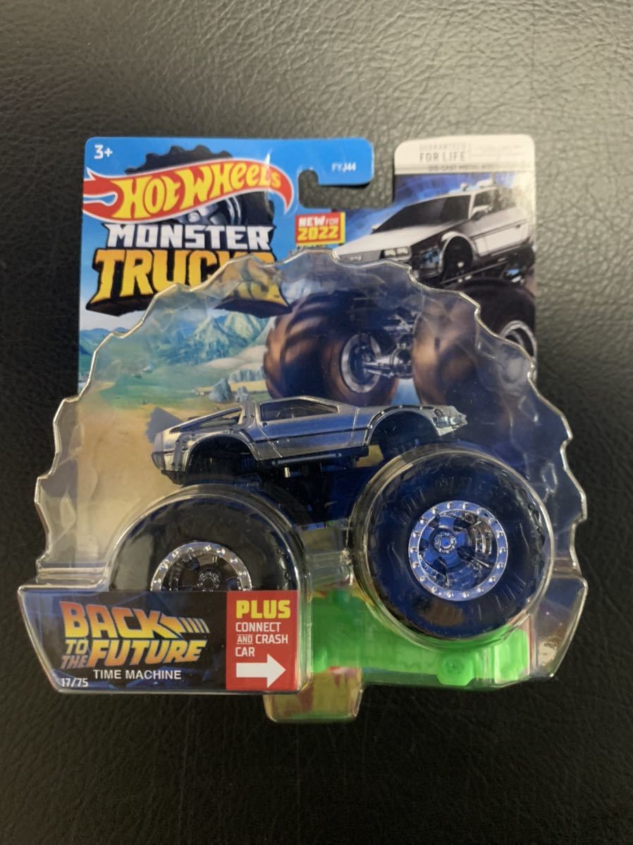 ホットウィール デロリアン タイムマシーン モンスタートラック バック