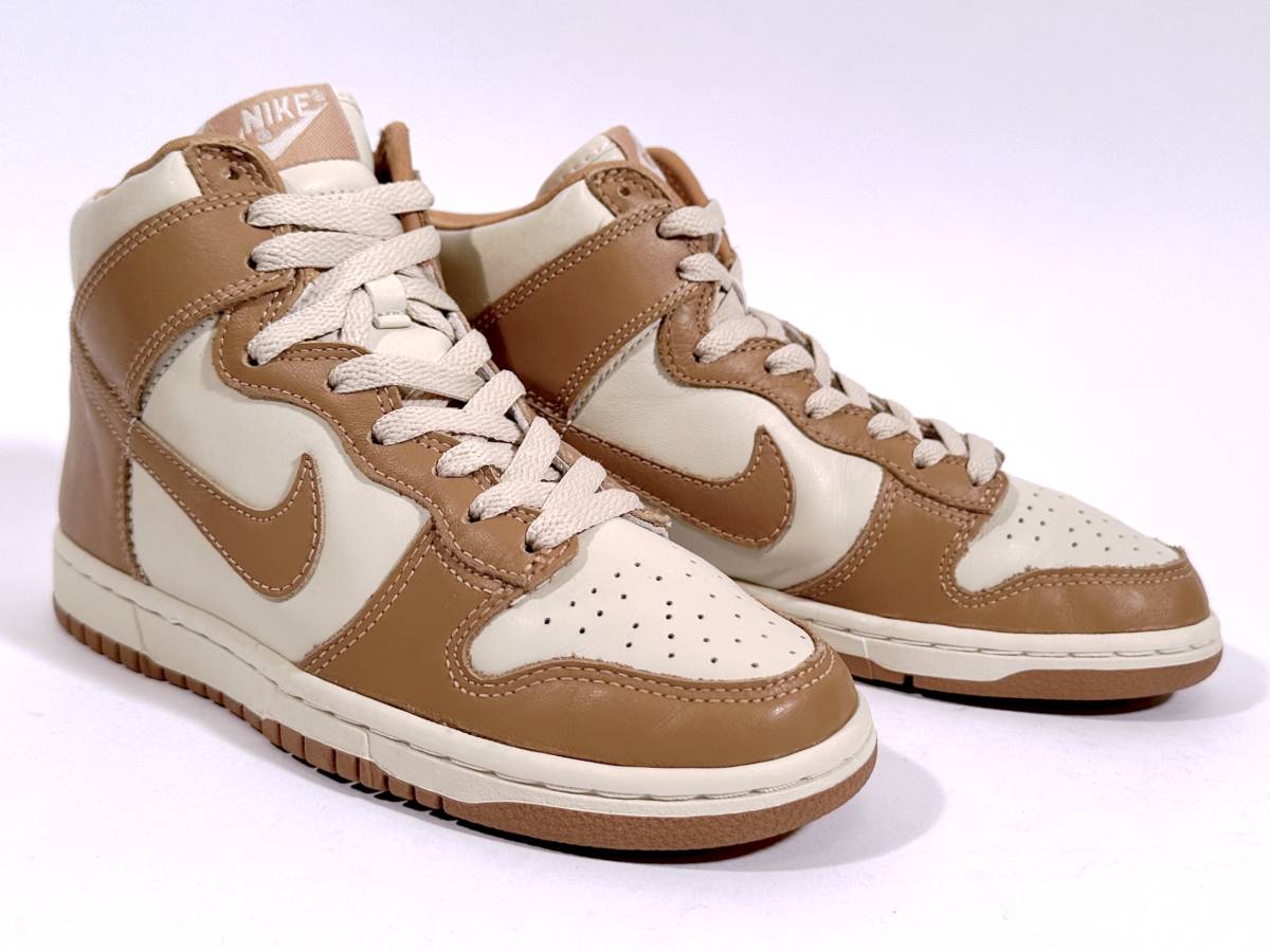 【未使用】本物/2003年 NIKE WMNS DUNK HIGH 超希少ROPE/MAPLE 24cm/US7 1度短時間使用のみ!極美品 ...